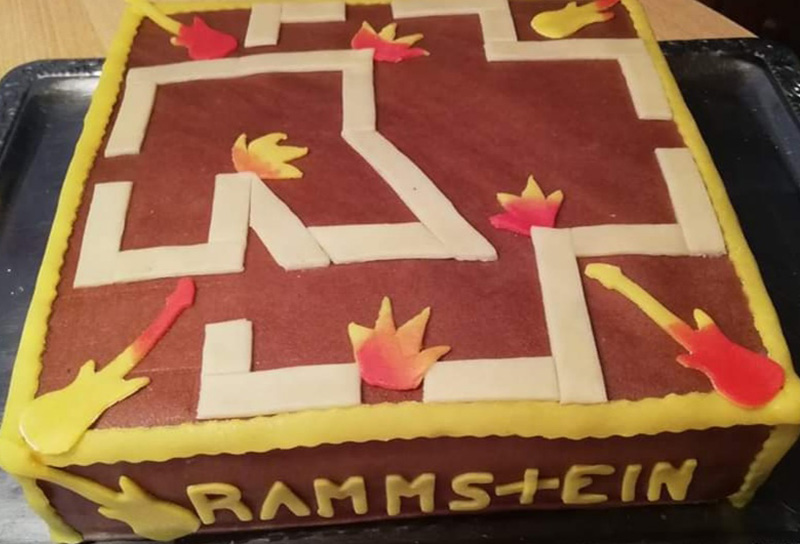 Motivtorte Rammstein